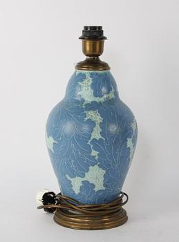 BORDSARMATUR, flintgods, "Sgraffito", Josef Ekberg, Gustavsberg.