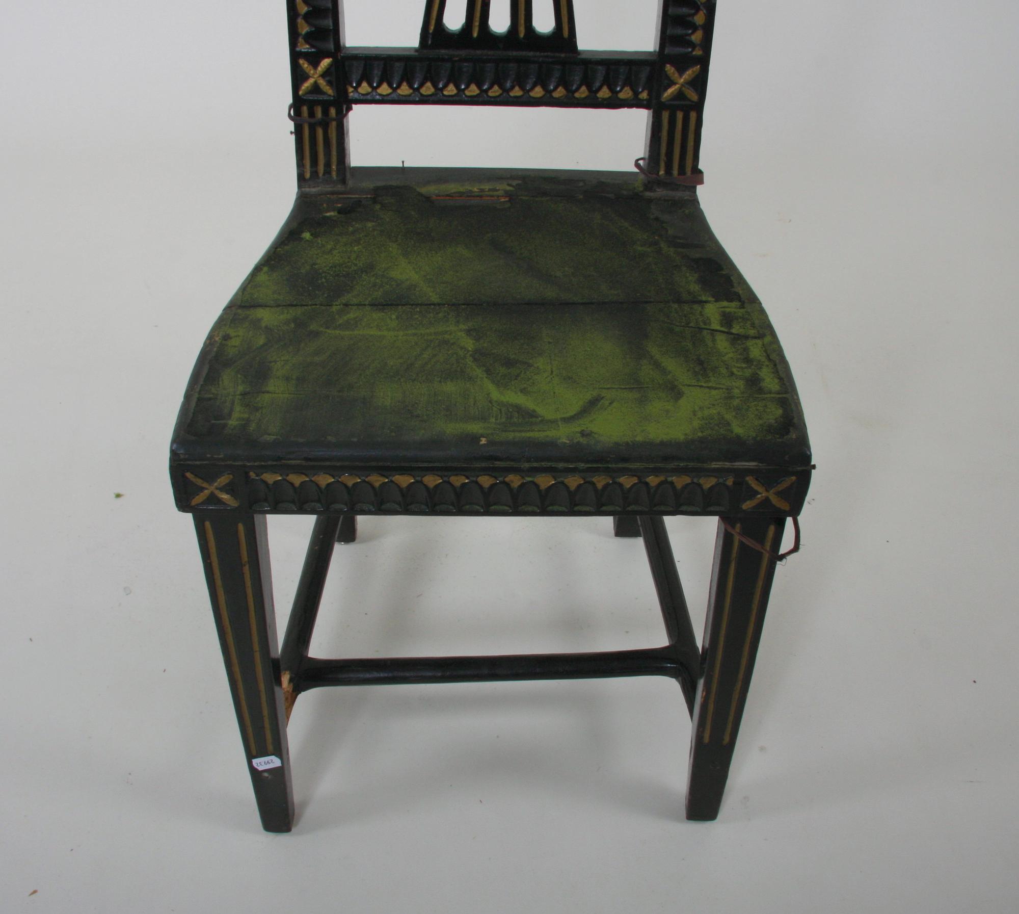 STOL, sengustavianskt provinsarbete, 1800-tal.