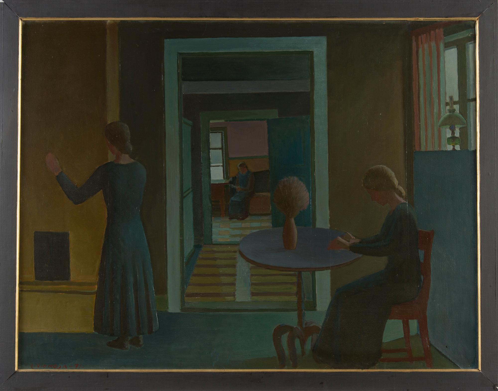 Veikko Vionoja, Interior.