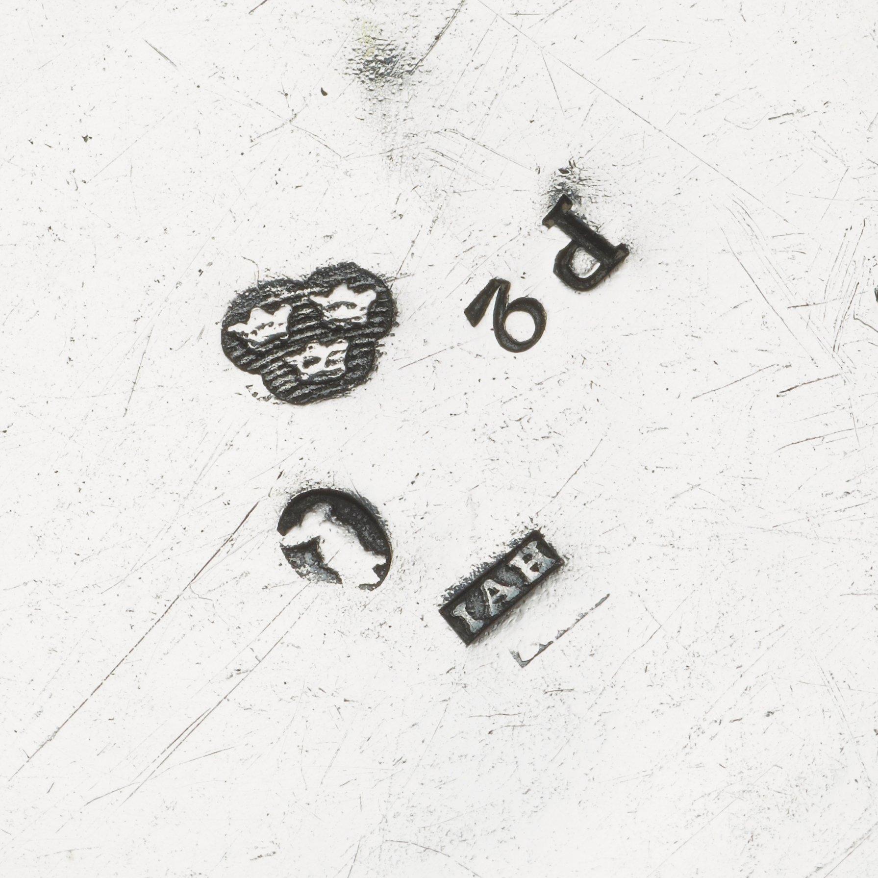 A Swedish 18th century silver coffee-pot, marks of Johan Abraham Hallard, Stockholm 1797.