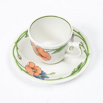 Villeroy & Boch, matservis, 69 delar, "Amapola", Tyskland.