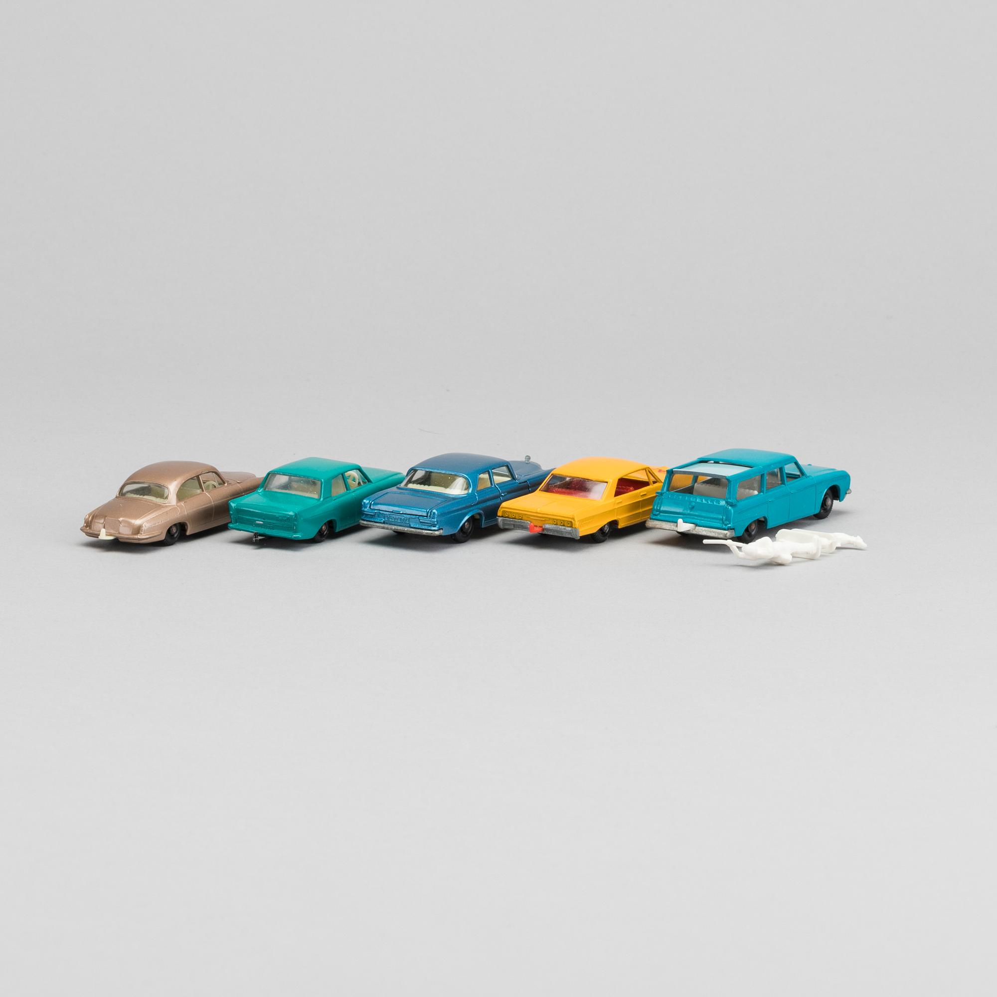 LESNEY MATCHBOX SERIES FIVE CARS.