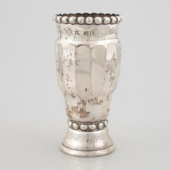 Pokal, silver, Danmark 1916.