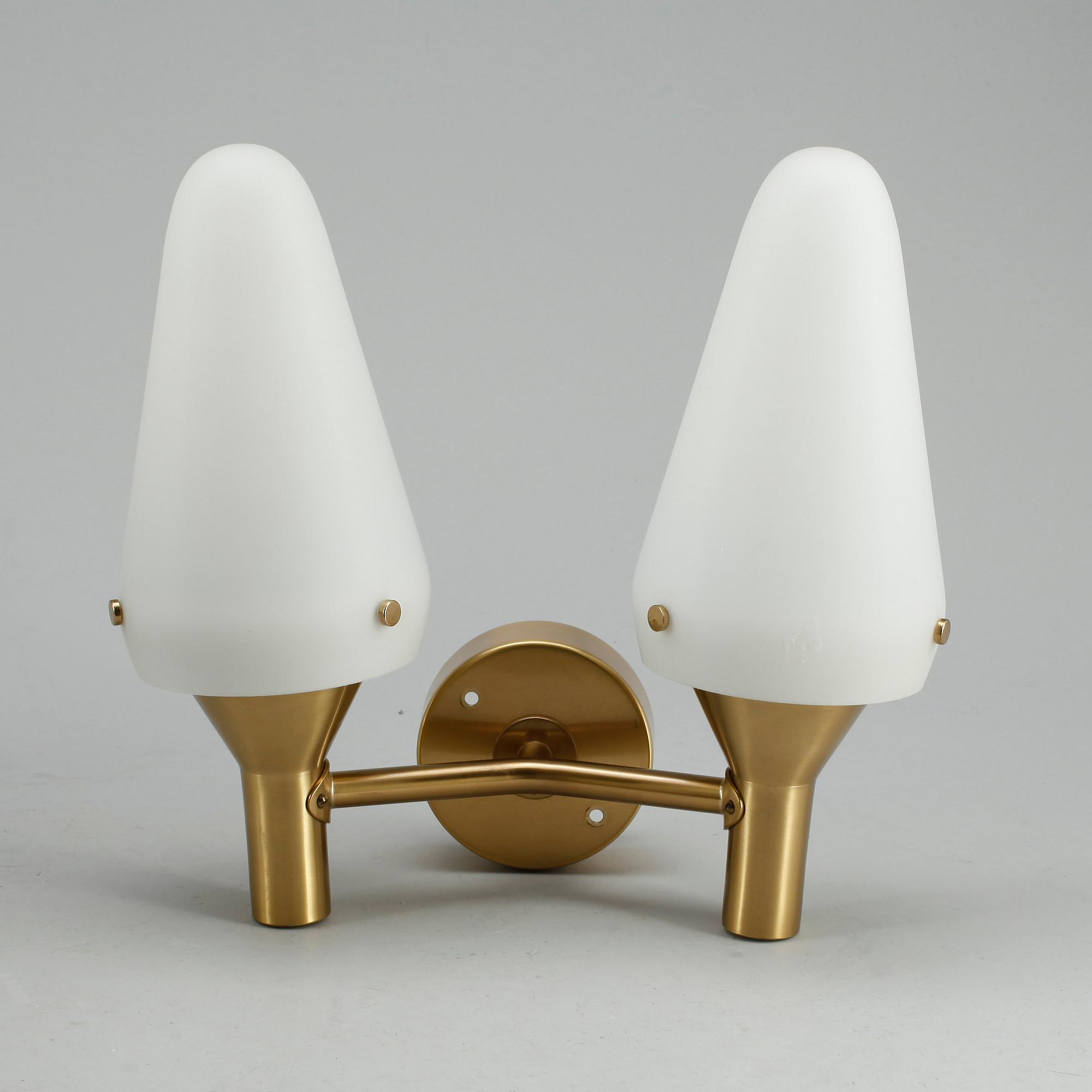 VÄGGLAMPOR, ett par, Hans-Agne Jacobsson, Markaryd.