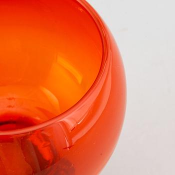 Kaj Franck, a glass goblet,  Nuutajärvi Notsjö, not signed.