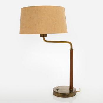 A 1950s model '2057' table light, probably by Bertil Brisborg for Nordiska Kompaniet.