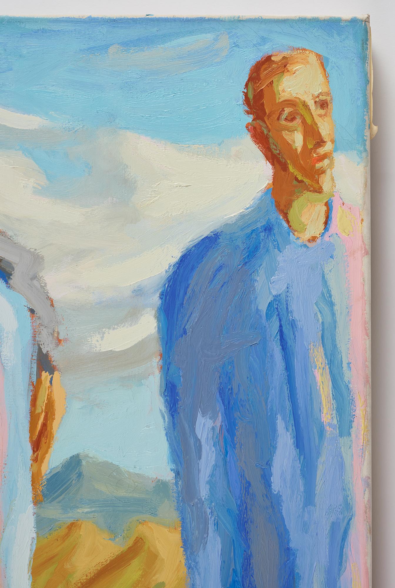 Lorenzo Bonechi, oil on canvas, signed and dated 85.