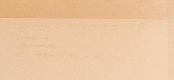 JARMO MÄKILÄ, serigrafi, signerad, daterad -02 och numrerad  5/75.