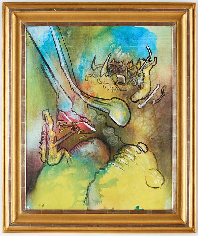 Roberto Matta, "Avertissement Nocture".