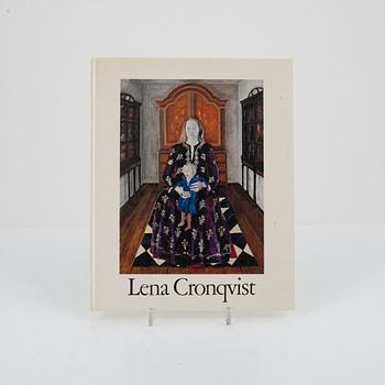 Book "Lena Cronqvist", with original drawing and dedikation from the artist.