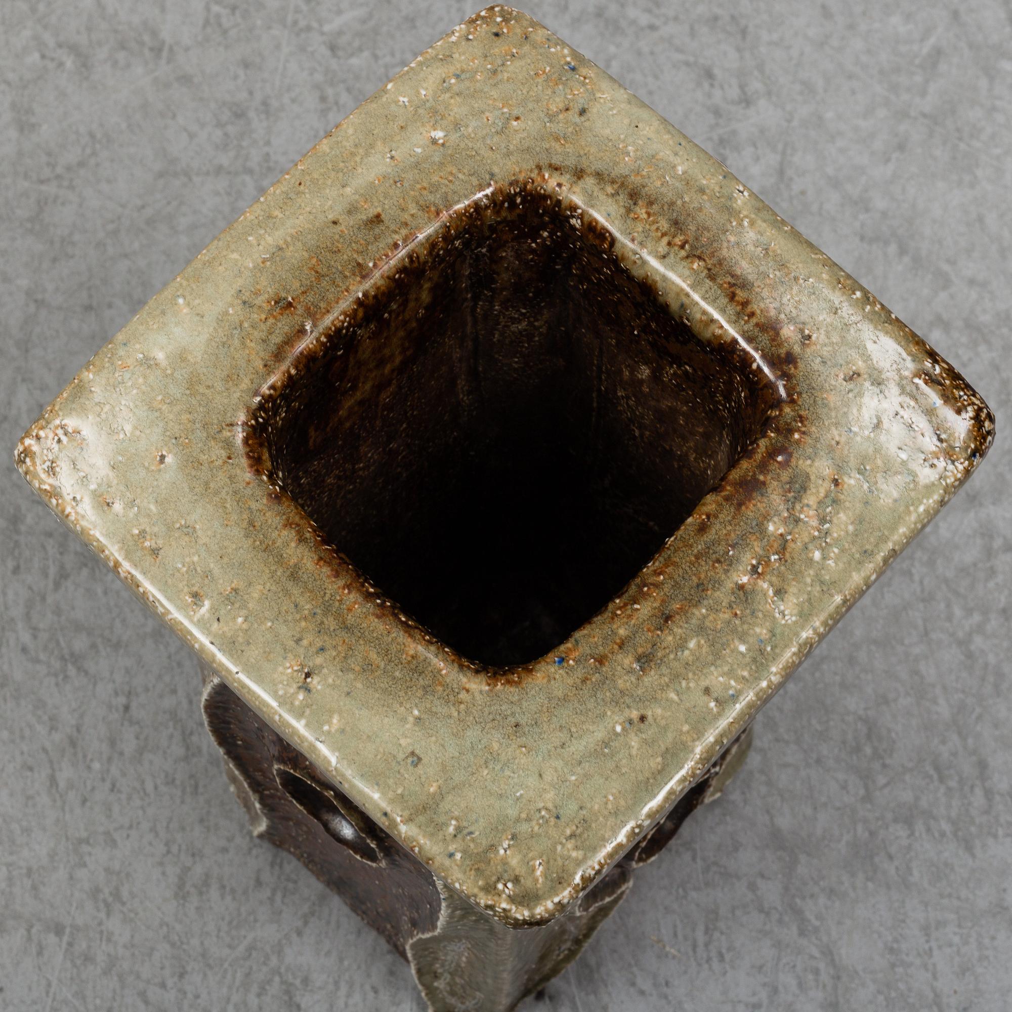 BERTIL LUNDGREN, a stoneware vase signed, Rörstrand.