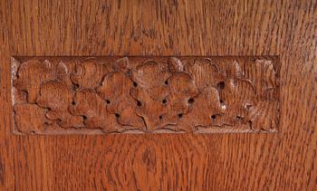 KLÄDSKÅP, jugend, tidigt 1900-tal.