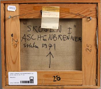 LENNART ASCHENBRENNER, olja på duk, sign och dat -71.