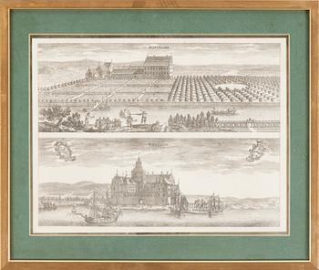 Engravings, 14, From "Suecia Antiqua", 18Th Century.
