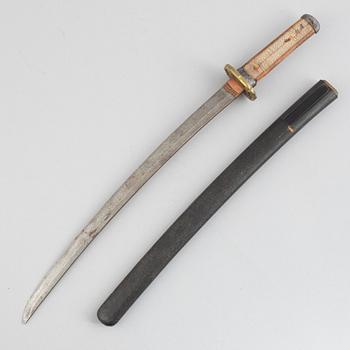 Wakizashi, Japan, mei Kanabo Hayato Jyo Masazane Saku, Tenmon 1500-tal.