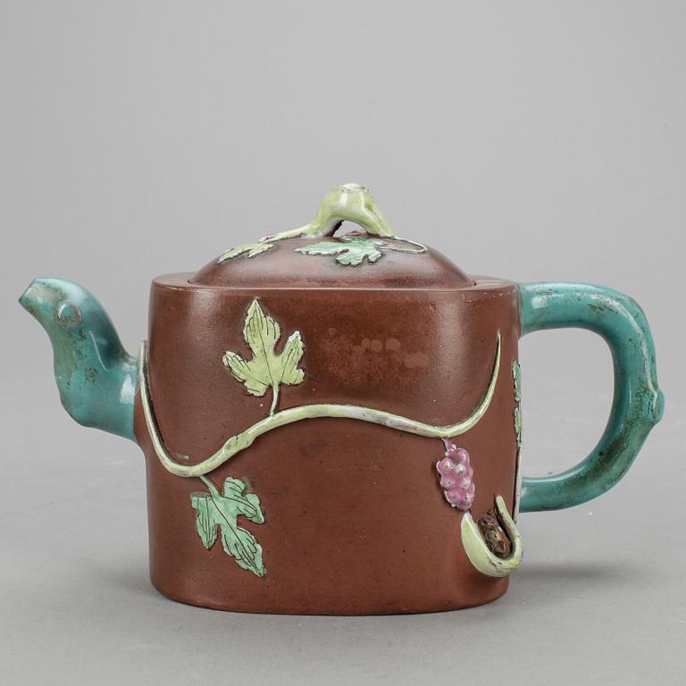 TEKANNA med LOCK, yixinggods. Kina, 1900-tal.