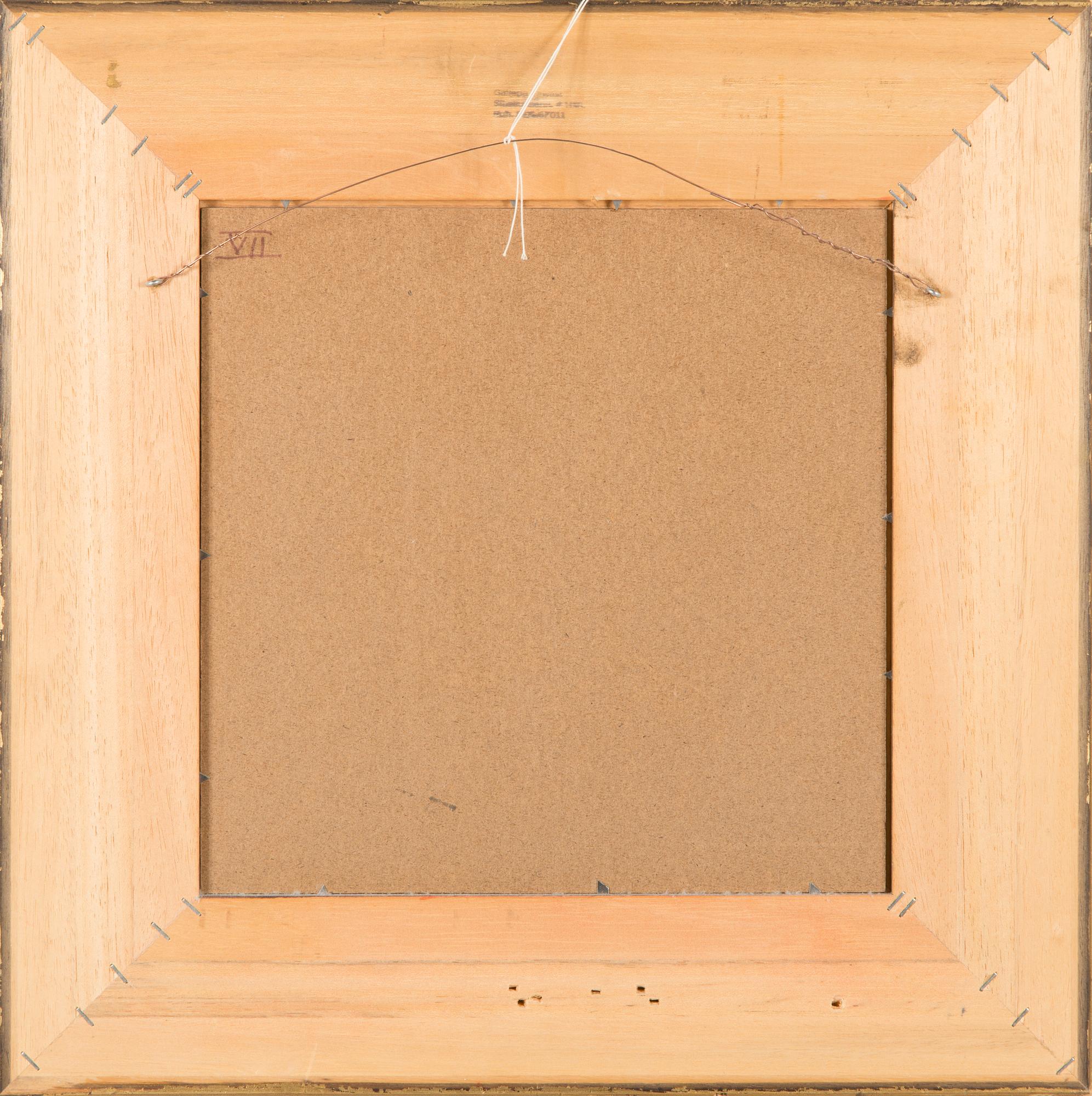 Jan Palmu, olja på pannå, signerad och daterad -78.