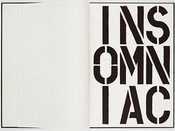 Christopher Wool, "Black Book".