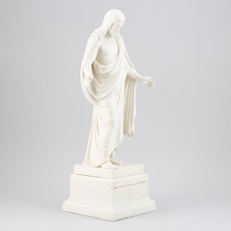 Bertel Thorvaldsen, efter. Skulptur, parian, Gustavsberg, 1927.