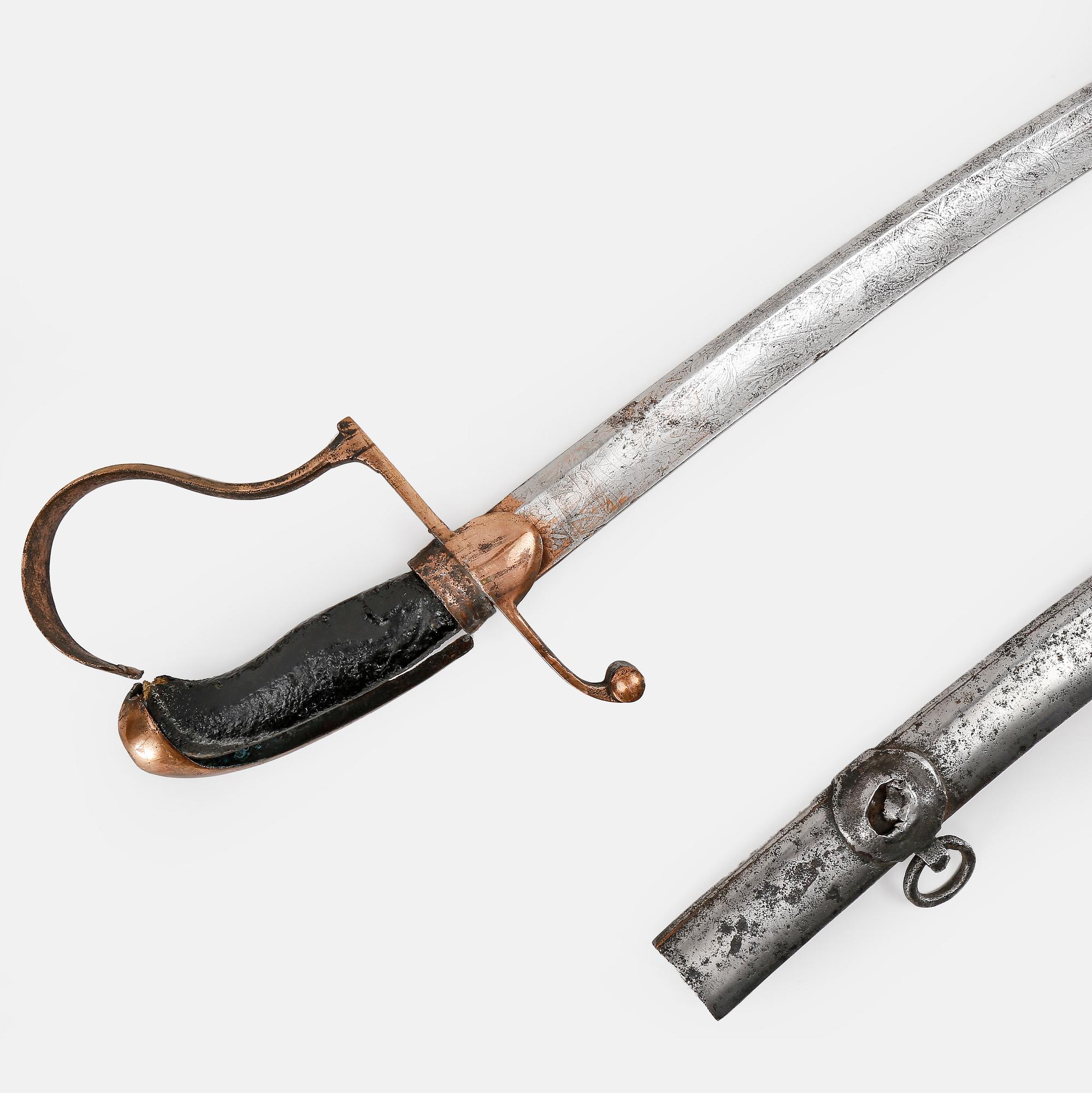SABLAR, 2 stycken, 1800-tal.