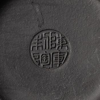 Tekannor, tre stycken, yixing, Kina, 1980-/90-tal.