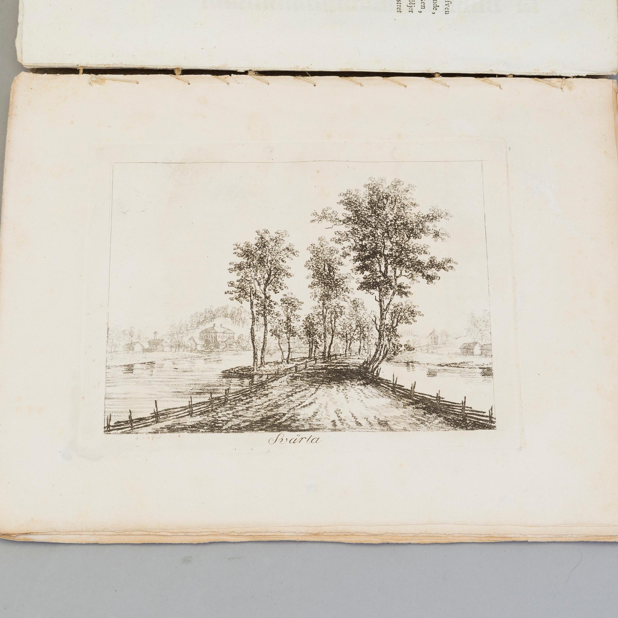 BOK, Linnerhielms klassiska illustrerade reseböcker från sekelskiftet 1800.