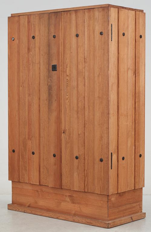 An Axel Einar Hjorth pine cabinet, Nordiska Kompaniet, Stockholm 1930's.