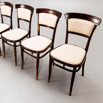 Jacob & Josef Kohn, chairs, 4 pcs, Vienna early 20th century.