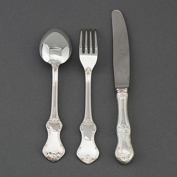 6+4+4 psc 'Patricia' electro plated cutlery by MGAB.