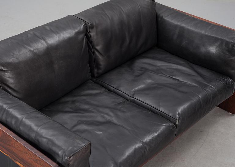 SOFFGRUPP, 3 delar. "Bastiano" av Afra och Tobia Scarpa, Knoll International, Haimi. 1960-tal.