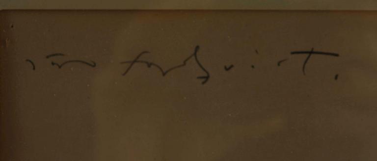 JÖRGEN FOGELQUIST, gouache, sign.