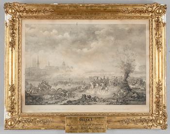 RAM, 1800-tal, bär påskrift Oscar I till Korpralen vid andra lif grenadier.
