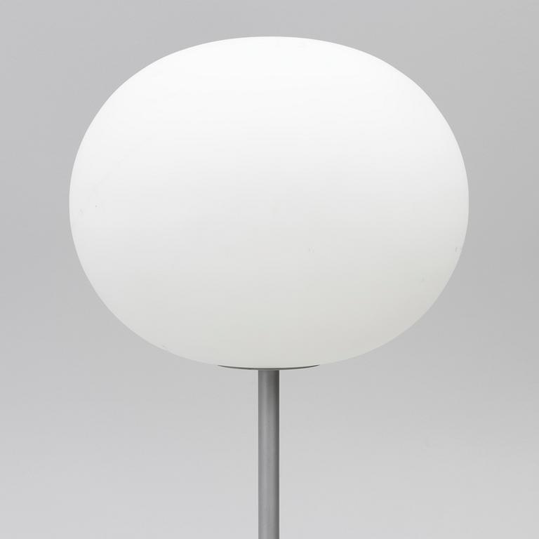 Jasper Morrison, a pair of 'Glo-ball' floor lamps, Flos, Italy.