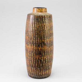 GUNNAR NYLUND, golvvas, stengods, "Rubus", Rörstrand.