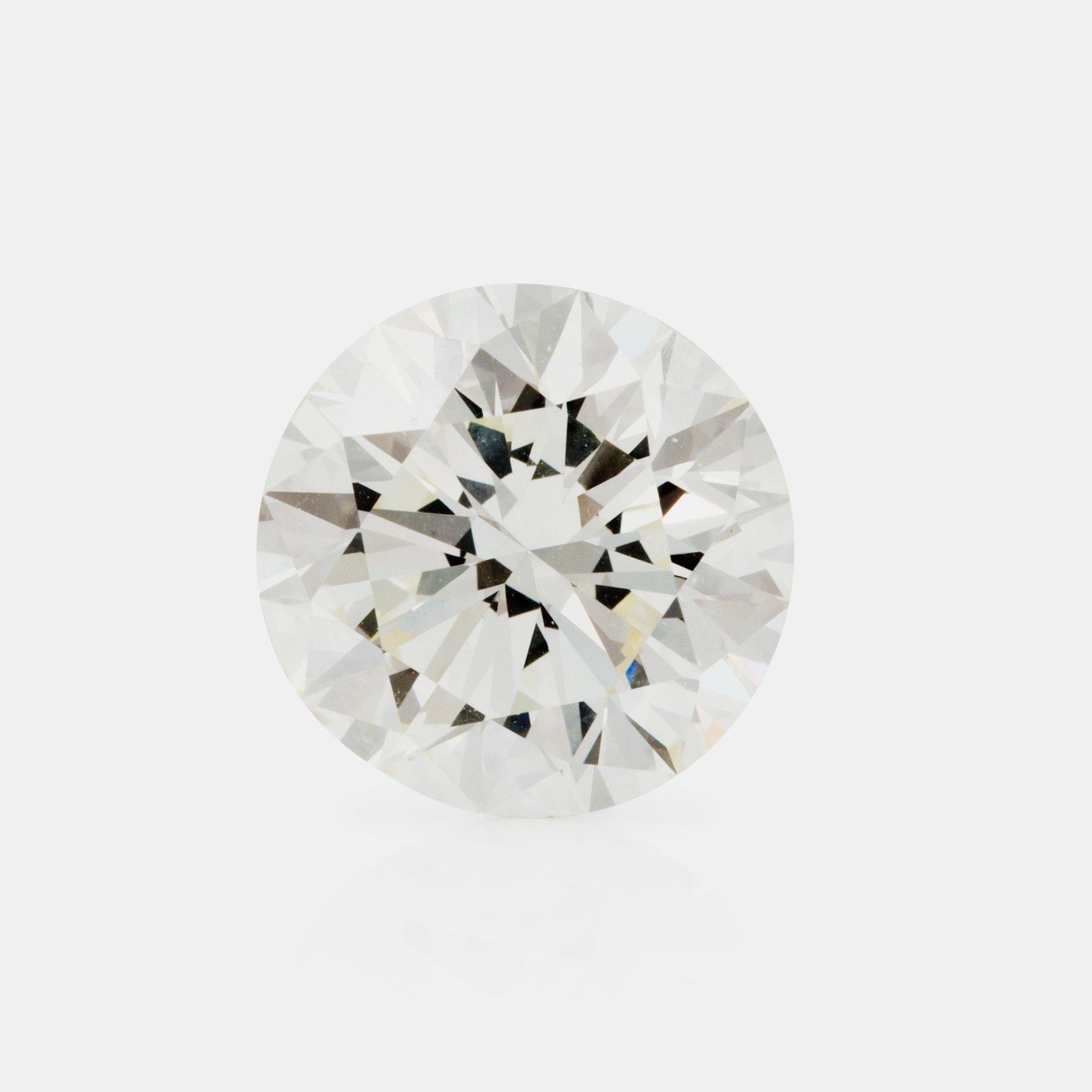 LÖS DIAMANT 4.04 ct, kvalitet L/VS1, mycket god slipning, enligt HRD certifikat.