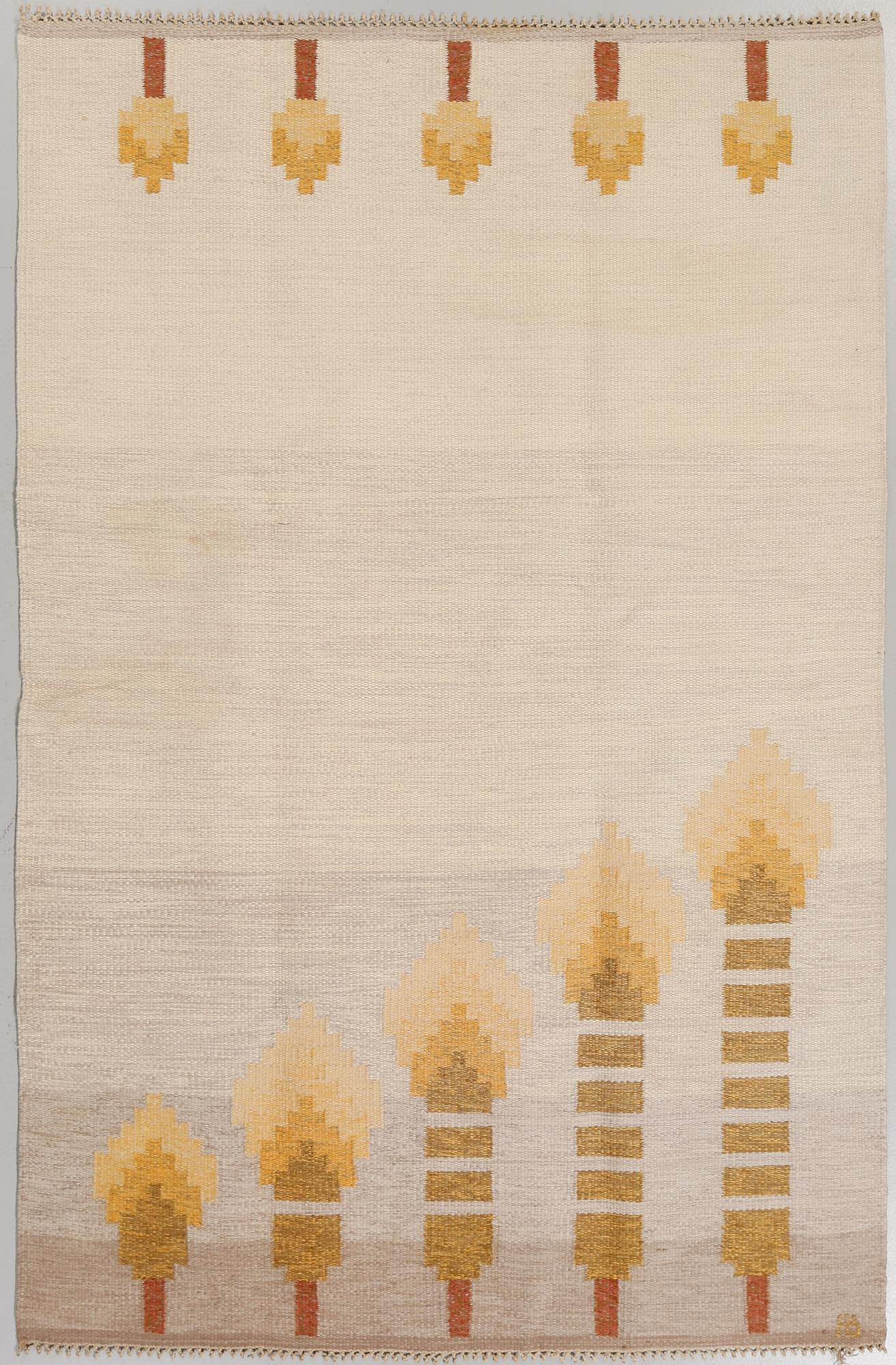 MATTA, rölakan, monogramsignerad PB, 1900-talets andra hälft, ca 250x165 cm.
