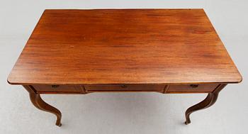 SKRIVBORD, rokokostil, 1800-talets andra hälft.