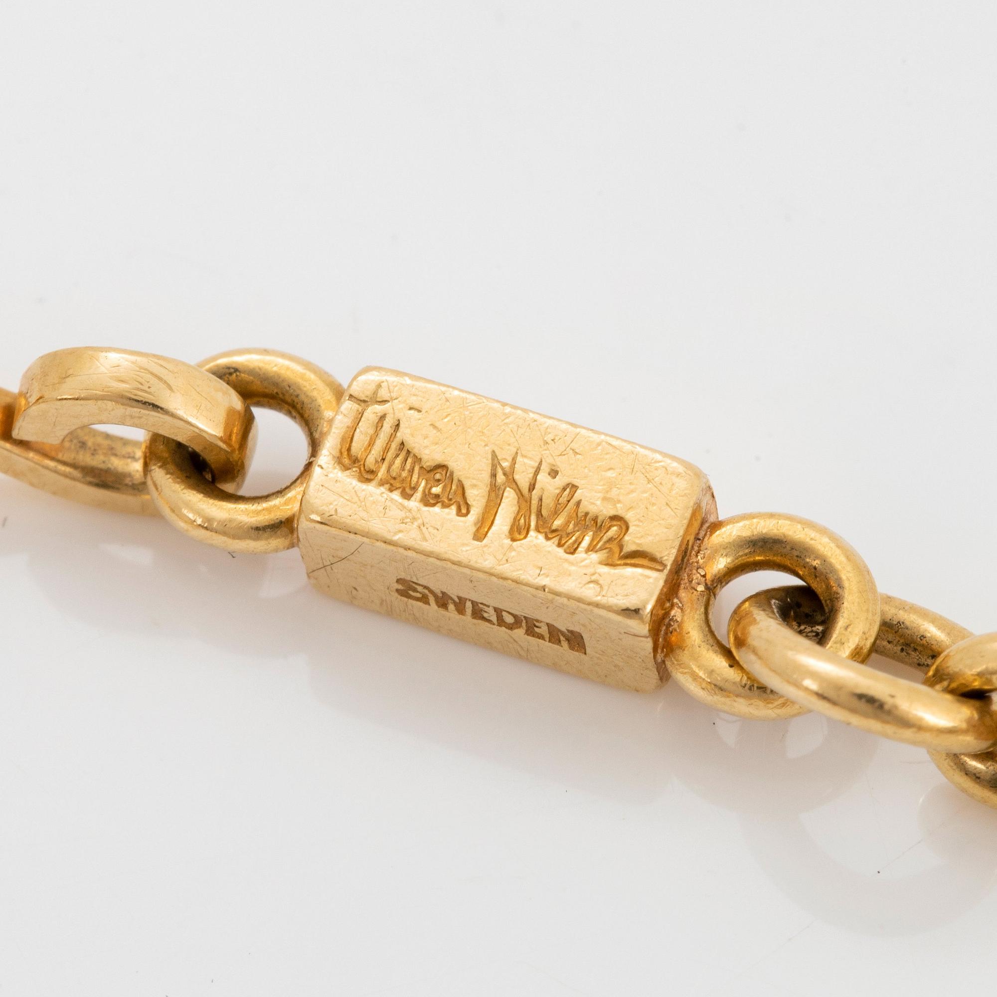 Wiwen Nilsson, an 18k gold bracelet, Lund Sweden 1961.