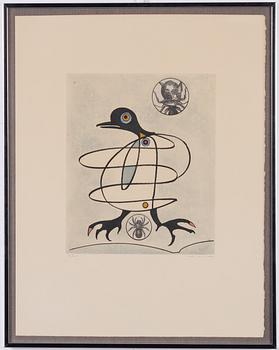 Max Ernst, Utan titel, ur "Oiseaux en Péril".