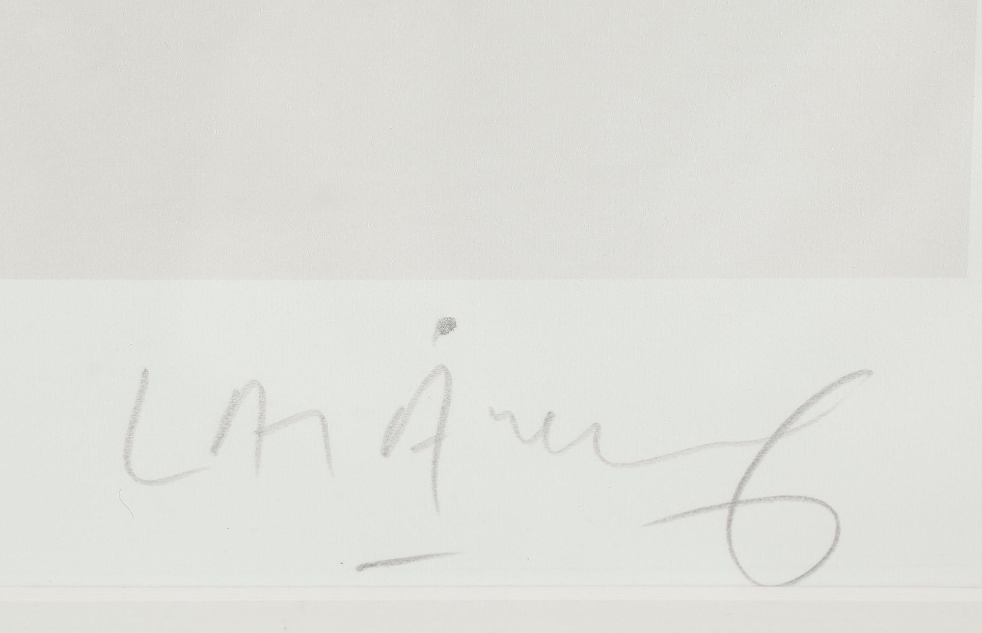 LASSE ÅBERG, färglitografi, signerad, numrerad 60/175.