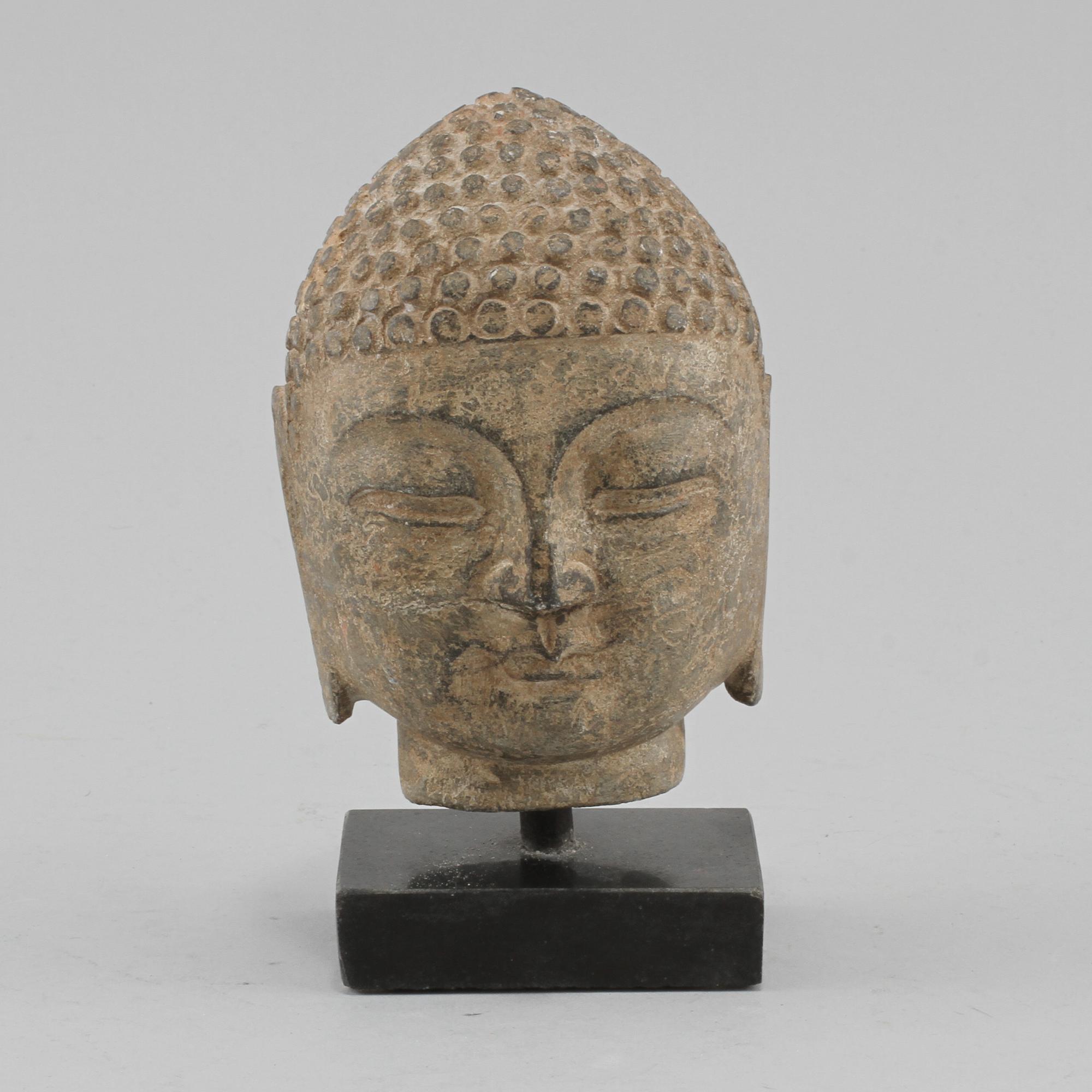 FIGURIN, sten, orientalisk, 1900/2000-tal.