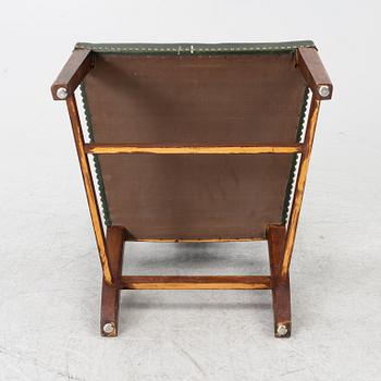 Six chairs, Gustavian style, mid-20th century.