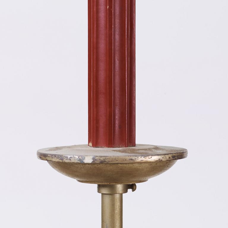 TAKLAMPA, 1920-tal. Höjd ca 60 cm.