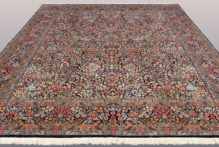 A CARPET, Kirman, ca 405 x 308 cm.
