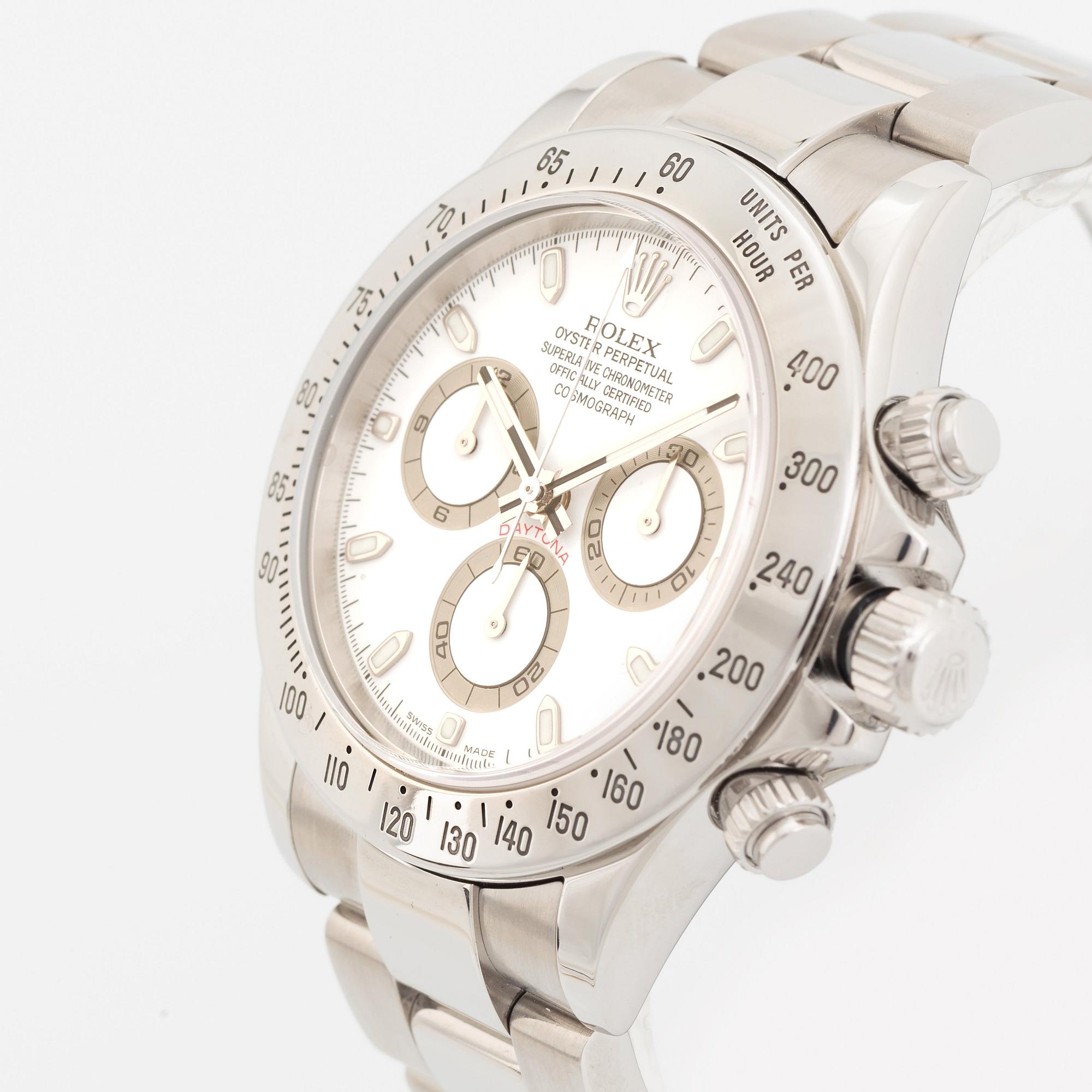 Rolex, Cosmograph, Daytona, chronograph, ca 2005.