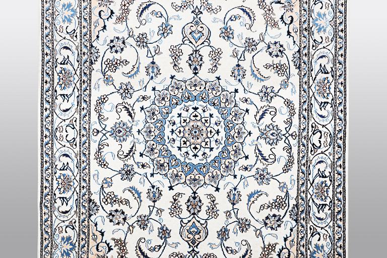Matto, Nain, part silk, 9 LAA, ca 318 x 196.