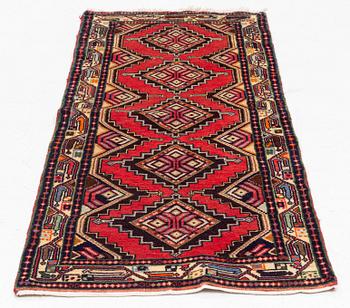 Rug, Persian Hamadan, 73 x 169 cm.