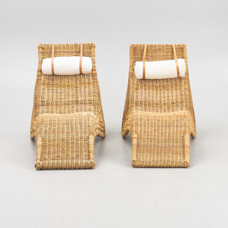 Karl Malmvall, a pair of easy chairs, "Karlskrona" for IKEA 2002.