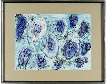 Joseph Duncan · JOSEPH DUNCAN, blandteknik, signerad.
