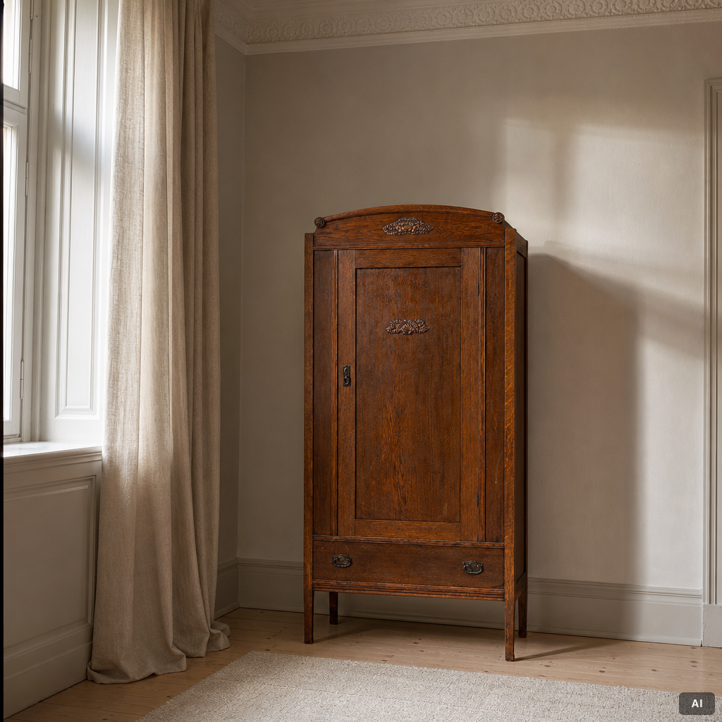 Wardrobe, early 20th century,